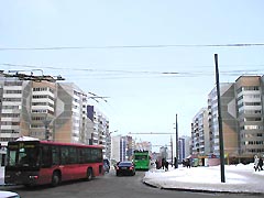 поворот на линию по ул.Глушко с ул.Сахарова