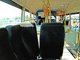 салон автобуса Higer-6118GS с сидениями от междугородного ЛиАз-52561, 09.2009; фото Александр-Niko