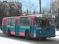 ЗИУ-682Г из депо №2 - сине-сиреневый
