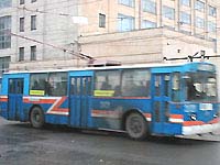 ЗИУ-682Г из депо №2 - сине-оранжевые