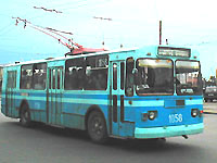 ЗИУ-682Г из депо №2 - квази-заводской сине-голубой окраски