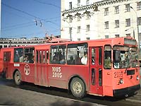 троллейбусы ЗИУ-682Г из депо №2