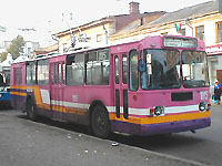 ЗИУ-682Г из депо №1 - розово-фиолетовые
