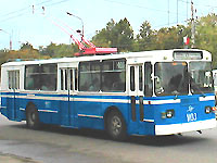 ЗИУ-682Г из депо №2 - квази-заводской сине-белой окраски