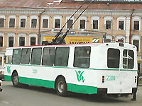 ЗИУ-682Г из депо №2 - бело-зеленый