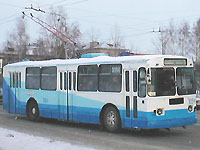 ЗИУ-682Г из депо №1 - бело-голубые