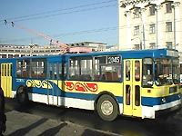 ЗИУ-682Г из депо №2 - желто-синие