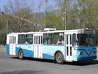 ЗИУ-682В из депо №2 - сине-голубые
