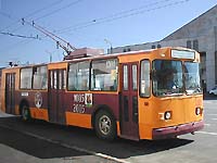 троллейбусы ЗИУ-682В из депо №1