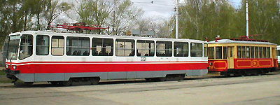 Спектр-1 и Х, трам.депо 3, 06.2003