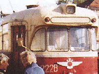 трамвай РВЗ-6М2 со средней крылатой звездой